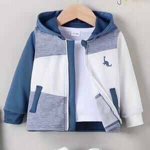 New boy’s dinosaur logo fall jacket 18-24 months